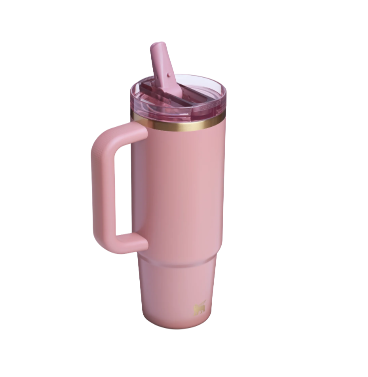 Original US American Stanley Protour Flip Straw (Antique Pink)