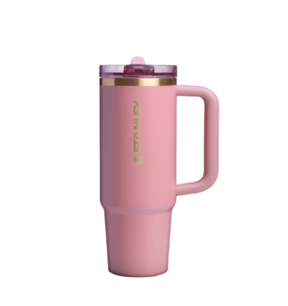 Original US American Stanley Protour Flip Straw (Antique Pink)