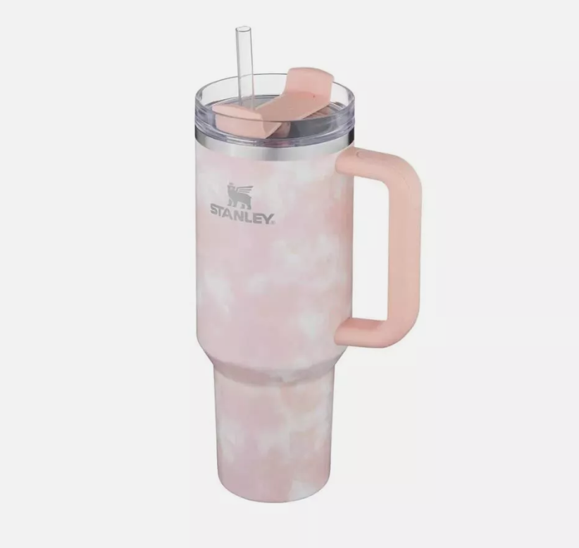 Stanley Tumbler 40 oz (Peach Tie Dye)