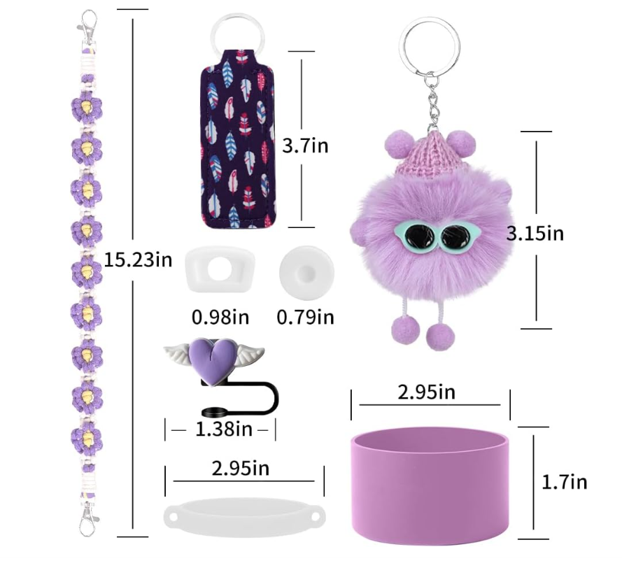 Purple Accessories